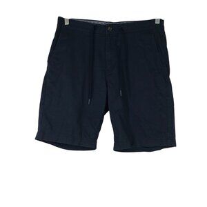 MICHAEL KORS - MEN'S 31 - NAVY COTTON BLEND CASUAL SHORTS